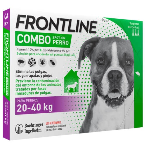 Frontline antiparasitario Combo Spot On perros image number null